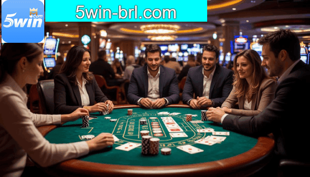 Tela inicial do app 5win com catálogo de jogos e eventos